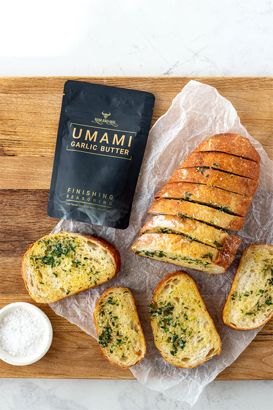 Rum & Que - Umami Garlic Butter Finishing Seasoning